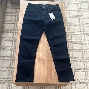 Men's Barbell dark rinse straight athletic fit jeans